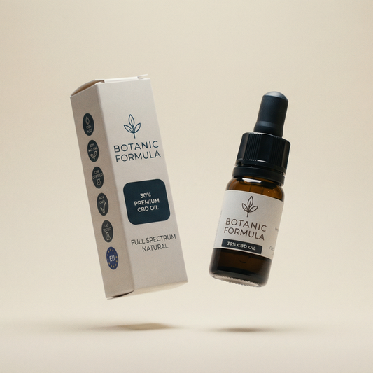 Premium Full Spectrum CBD olie, Natural