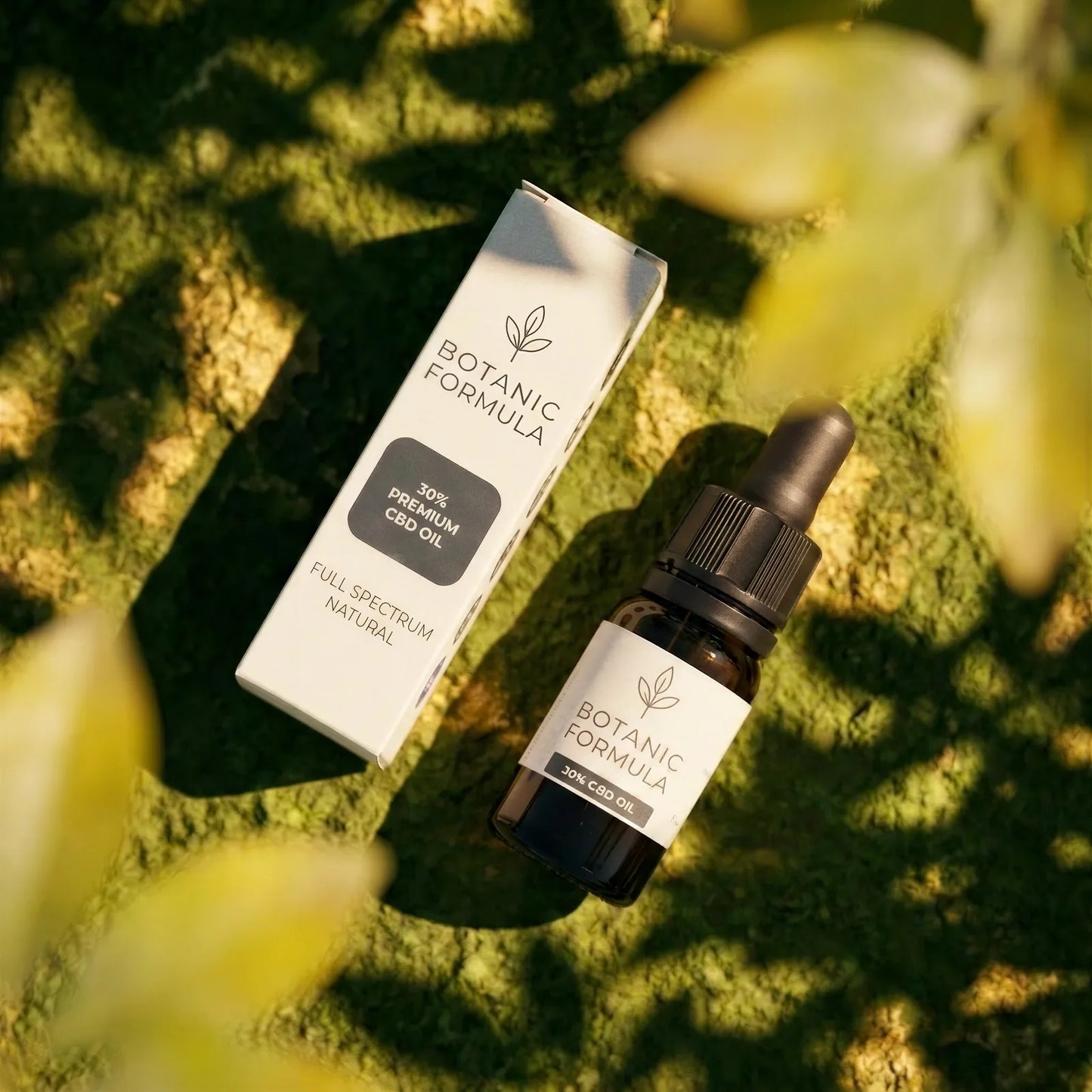 30% Premium Full Spectrum CBD olie, Natural